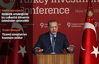 Cumhurbaşkanı Erdoğan: ABD ile stratejik ortaklığımız bu çalkantılı dönemin de üstesinden gelecektir