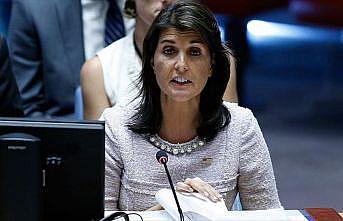 ABD'nin BM Daimi Temsilcisi Nikki Haley'nin istifa ettiği iddiası