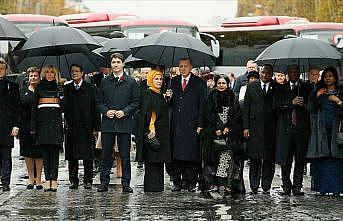 Cumhurbaşkanı Erdoğan, Birinci Dünya Savaşı anma törenine katıldı