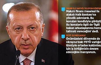 Cumhurbaşkanı Erdoğan: Hedefimiz Münbiç'ten terör örgütleri PYD/YPG'nin çıkmasıdır