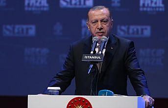 Cumhurbaşkanı Erdoğan: Necip Fazıl Ödülleri fikir dünyamızı zenginleştirdi