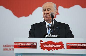 MHP Genel Başkanı Bahçeli: CHP Genel Başkanı siyaseten iflas etmiştir