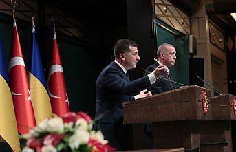 Ukrayna Devlet Başkanı Zelenskiy: Türk iş dünyasını Ukrayna'ya davet ediyorum