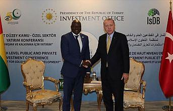 Cumhurbaşkanı Erdoğan, Gine-Bissau Başbakanı Gomes'i kabul etti