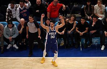 Furkan Korkmaz'ın kariyer rekoru kırdığı maçta Philadelphia 76ers kazandı
