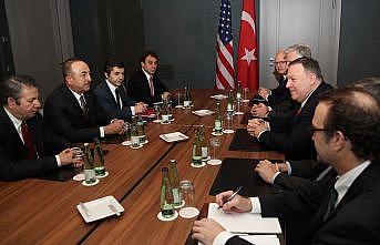 Dışişleri Bakanı Çavuşoğlu ABD'li mevkidaşı Pompeo ile bir araya geldi
