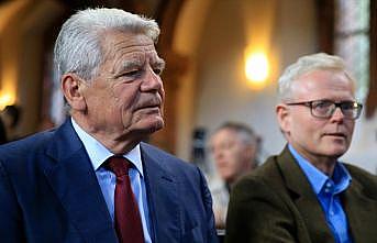 Eski Almanya Cumhurbaşkanı Gauck: Erdoğan'ın desteğine ihtiyacımız var