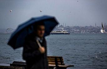 İstanbul'da hafta sonu yağmurlu hava bekleniyor