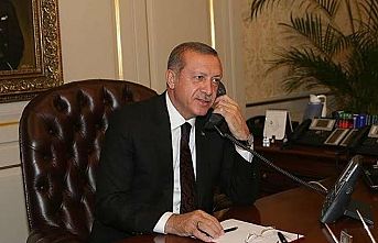 Cumhurbaşkanı Erdoğan, Namaz Dağı üs bölgesindeki askerlerin telefonla bayramını kutladı