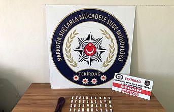 Çorlu'da uyuşturucu operasyonunda 1 kişi gözaltına alındı