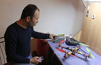 Elektrik teknisyeni, kızına atık malzemelerden drone ve akülü araba yaptı
