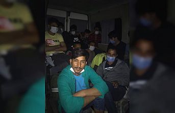Tekirdağ'da Avrupa'ya gitmeye çalışan 17 sığınmacı yakalandı