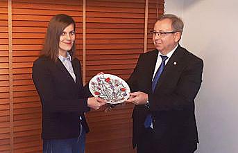 Trakya Üniversitesi Rektörü Tabakoğlu, Kosova Başbakan Yardımcısı Halimaj'ı ziyaret etti
