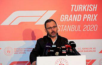 Bakan Kasapoğlu: “Formula 1, İstanbul için yarım kalmış hikayenin yeniden başlaması“