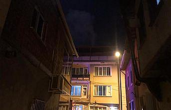 Bursa'da evin çatı katında çıkan yangın söndürüldü