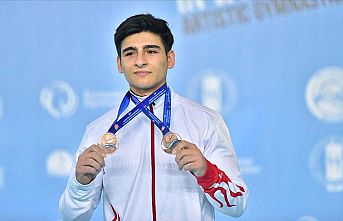 Avrupa Erkekler Artistik Cimnastik Şampiyonası'nda bronz madalya kazandık