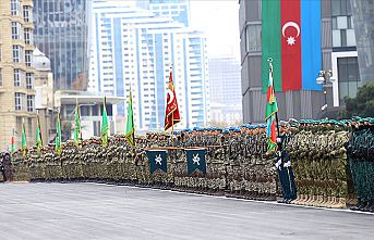 Azerbaycan'da zafer kutlaması!