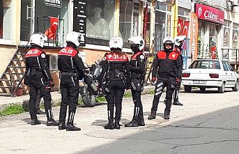 Edirne'de gittiği polis merkezinde karantinada olması gerektiği belirlenen kişi yurda yerleştirildi