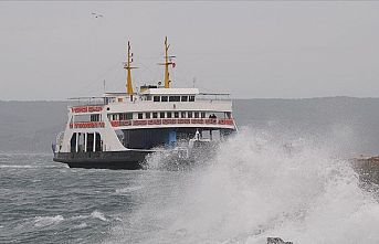 Kabatepe-Gökçeada feribot hattında yarınki seferlerden 3'ü iptal edildi