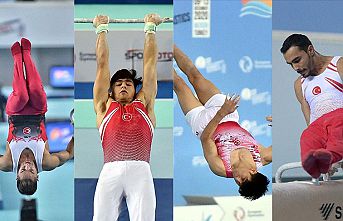 Milli sporculardan Avrupa Erkekler Artistik Cimnastik Şampiyonası'nda 6 madalya