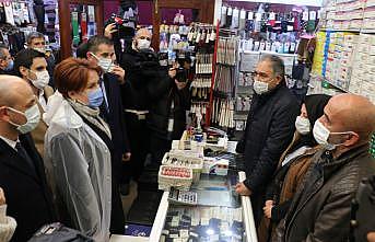 İYİ Parti Genel Başkanı Akşener, Sakarya'da ziyaretlerde bulundu