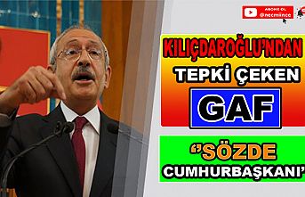 Kılıçdaroğlu'ndan Tekpi Çeken 'Sözde Cumhurbaşkanı' Gafı!