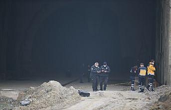 Bursa'da yüksek hızlı tren tüneli inşaatında yanmış erkek cesedi bulundu