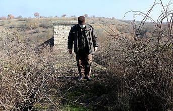Edirne'de tarihi su yolundaki kemerin kaçak kazıyla tahrip edildiği iddia edildi