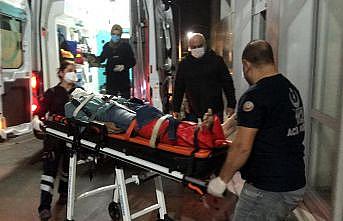 Kocaeli'de polisten kaçarken duvardan düşen kişinin ayağı kırıldı