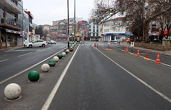 Trakya'da Kovid-19 tedbirleri kapsamındaki sokağa çıkma kısıtlamasına uyuluyor