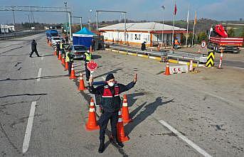 Edirne'de jandarma tarafından son iki ayda 35 bini aşkın araç kontrol edildi