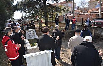 Edirne'de vefat eden Kıbrıs gazisi son yolculuğuna uğurlandı