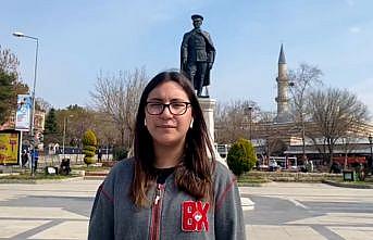 Edirneli öğrenciler İstiklal Marşı'nın on kıtasını on ayrı tarihi mekanda okudu