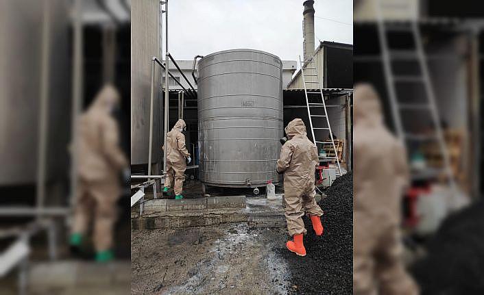 GÜNCELLEME - Edirne'de peynir fabrikasındaki amonyak tankından sızan gazdan etkilenen 7 işçi hastaneye kaldırıldı