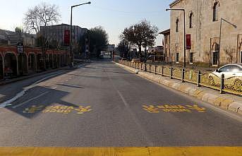 Kovid-19 vakalarının arttığı Trakya'da sokağa çıkma kısıtlamasına uyulduğu gözlendi