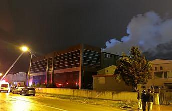 Bursa'da bir tekstil fabrikasında çıkan yangın “buhar sistemiyle“ söndürüldü