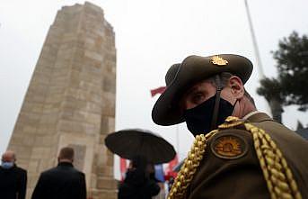 Çanakkale Kara Savaşları'nın 106. yılı dolayısıyla Yeni Zelanda Anıtı'nda tören düzenlendi