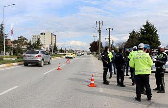 Edirne'de motosikletin çarptığı kadın ağır yaralandı