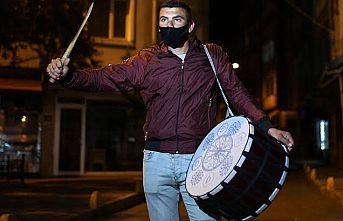İstanbul'da ramazan davulcuları mesaiye başladı
