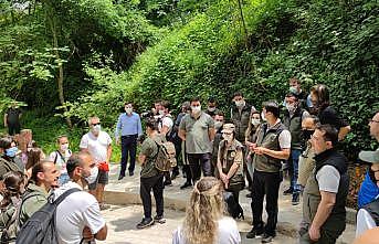 Bursa'da Orman Genel Müdürlüğünce oluşturulan Oylat Şelalesi Ekoturizm Parkuru açıldı