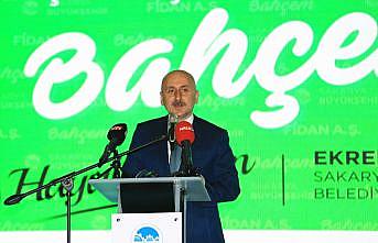 Ulaştırma ve Altyapı Bakanı Karaismailoğlu, Sakarya'da “Bahçem“ satış merkezinin açılışını gerçekleştirdi: