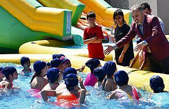 Bursa'da “Neşeli havuzlar, mutlu çocuklar projesi“ okullarda uygulanıyor
