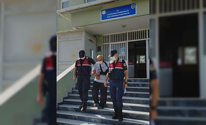 Kırklareli'nde ayçiçeği tarlasında yakalanan cinayet şüphelisi tutuklandı