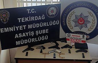 Tekirdağ'da çeşitli suçlardan aranan 14 kişi yakalandı