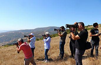 Tekirdağ'da fotoğraf tutkunları Ganos Dağı eteklerinde buluştu