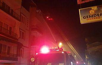 Bursa'da binada çıkan yangında 1 kişi dumandan etkilendi