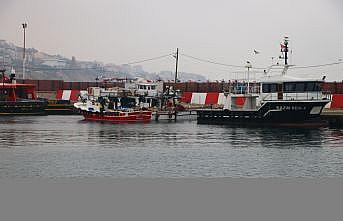 Marmara Denizi'nde poyraz etkisini kaybetmesiyle trafik akışı başladı