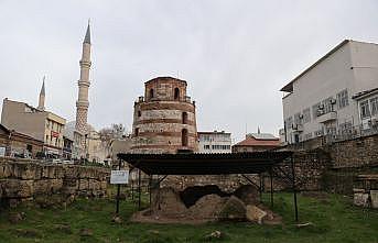 Sanat tarihçilerinin başyapıt olarak nitelendirdiği Makedon Kulesi'nde restorasyon başladı