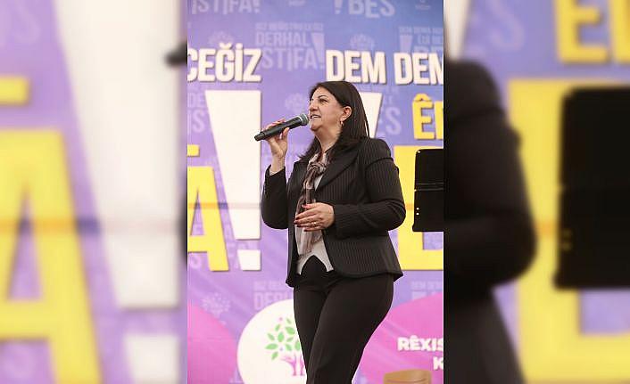 HDP Eş Genel Başkanı Buldan partisinin Kocaeli mitinginde konuştu