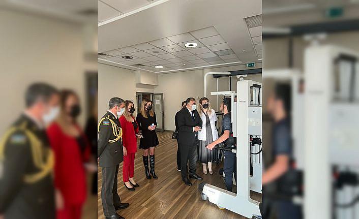 Azerbaycan Büyükelçisi Mammadov'dan Bursa'da tedavi gören Karabağ gazilerine ziyaret